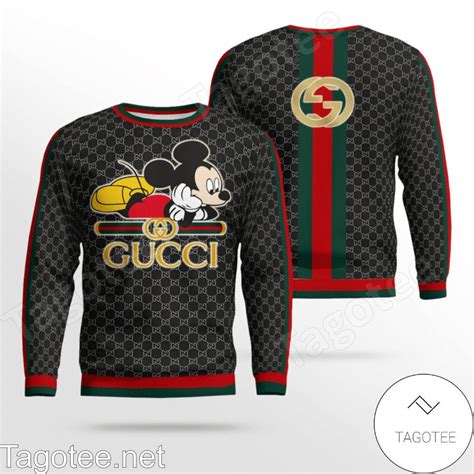 gucci sweater mickey|gucci mickey mouse handbag.